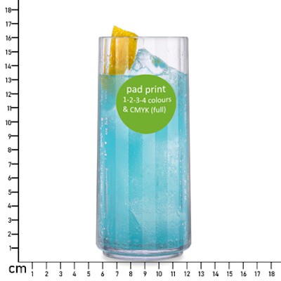 Picture of 320ML (10OZ SERVE) SHATTERPROOF HIGH BALL TUMBLER REFLEX
