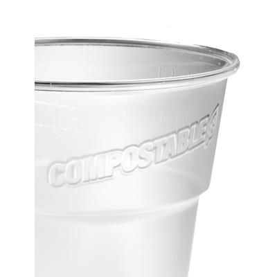 COMPOSTABLE PINT CUPS.