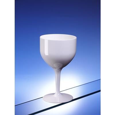 Picture of UNBREAKABLE WHITE GIN GLASS.