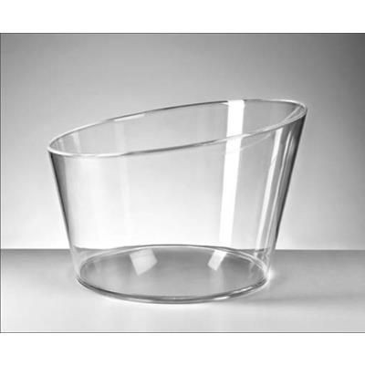 large glass ice bucket