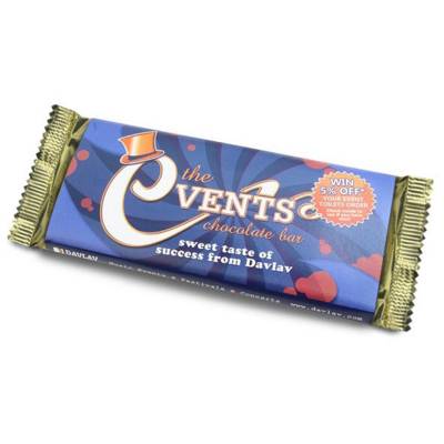 Picture of BRANDED CHOCOLATE BAR (FLOW) 80G