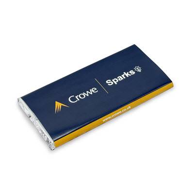 Picture of BRANDED CHOCOLATE BAR (FOLDED) 80G
