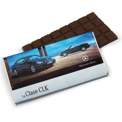 Picture of PERSONALISED CHOCOLATE BAR in Milk or Dark High Quality Chocolate