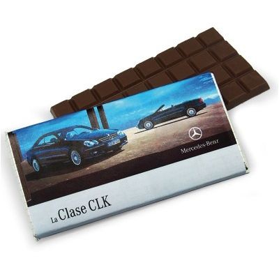 Picture of PERSONALISED CHOCOLATE BAR in Milk or Dark High Quality Chocolate.