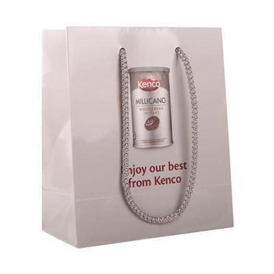 Picture of ROPE HANDLE LUXURY PAPER CARRIER BAG.