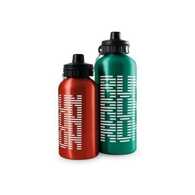 Picture of COLOUR TINT ALUMINIUM SPORTS BOTTLE.