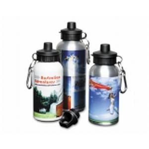 Picture of ALUMINIUM METAL WHITE METAL SPORTS DRINK BOTTLE.