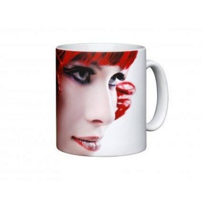 Picture of SATINSUB DURHAM PHOTO MUG in White