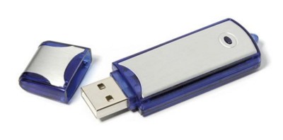 Picture of ALUMINIUM METAL SILVER METAL 3 USB MEMORY STICK.