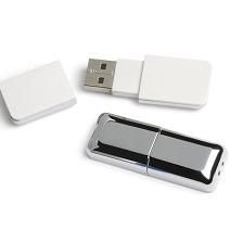 Picture of SILVER CHROME USB MEMORY STICK.