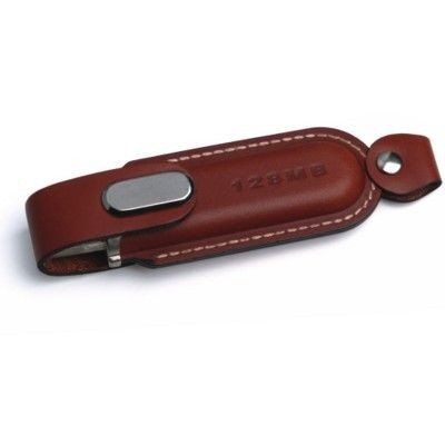 Picture of LEATHER USB MEMORY STICK.