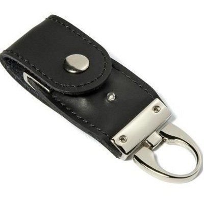 Picture of LEATHER 3 USB MEMORY STICK.