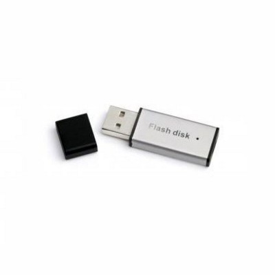 Picture of MINI METAL USB MEMORY STICK in Black & Silver.