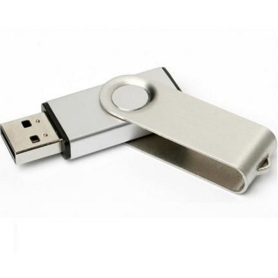 Picture of TWISTER 2 USB MEMORY STICK in Silver