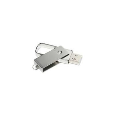 Picture of TWISTER 6 USB MEMORY STICK in Silver.