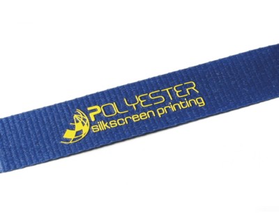 Picture of 10MM FLAT POLYESTER LANYARD.