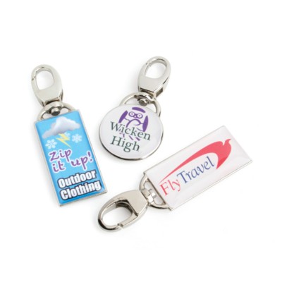 Picture of CLASSIC ZIP BUDDY ZIP PULL in Silver Metal