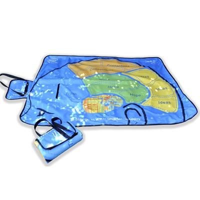 Picture of DIGITAL PRINTED ECO FRIENDLY PICNIC BLANKET.