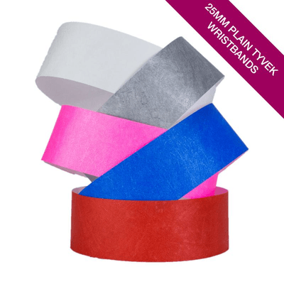 Picture of PLAIN COLOUR TYVEK WRIST BAND.