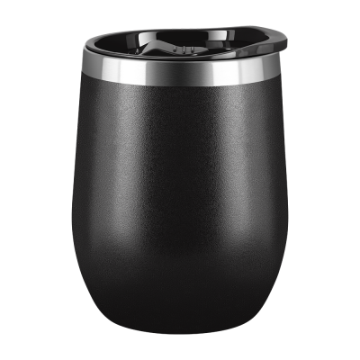 Picture of MOOD DOUBLE WALLED COFFEE CUP TUMBLER - 330ML BLACK.