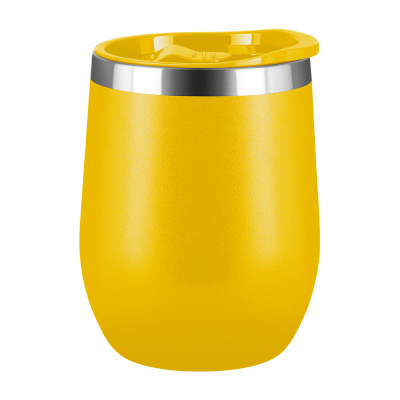 Picture of MOOD DOUBLE WALLED COFFEE CUP TUMBLER - 330ML YELLOW.
