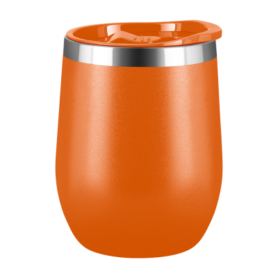 Picture of MOOD DOUBLE WALLED COFFEE CUP TUMBLER - 330ML ORANGE.