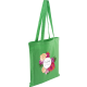 Picture of KINGSBRIDGE COLOUR COTTON SHOPPER TOTE BAG - 5OZ GREEN