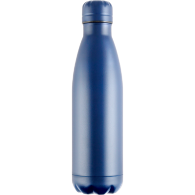 Picture of MOOD POWDER COATED VACUUM BOTTLE - 500ML NAVY BLUE.