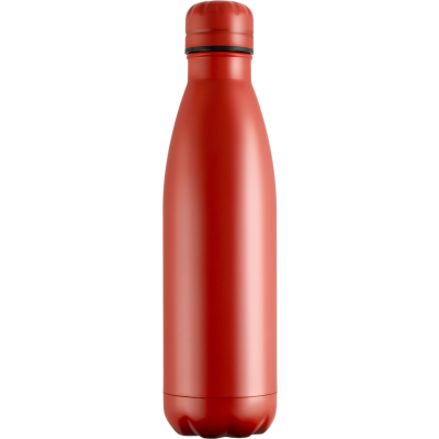 Picture of MOOD POWDER COATED VACUUM BOTTLE - 500ML RED.
