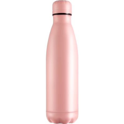 Picture of MOOD POWDER COATED VACUUM BOTTLE - 500ML PINK.