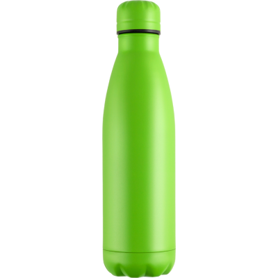 Picture of MOOD POWDER COATED VACUUM BOTTLE - 500ML LIME GREEN.