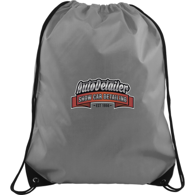 Picture of VERVE DRAWSTRING BAG GREY.