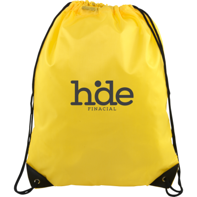 Picture of VERVE DRAWSTRING BAG YELLOW.