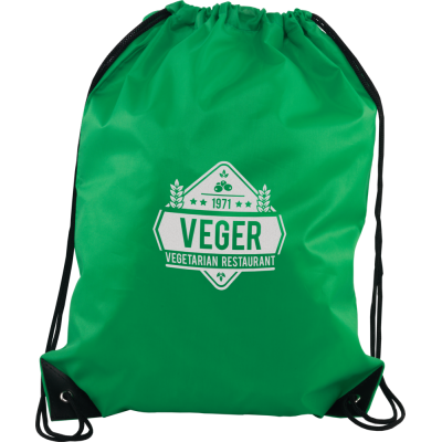 Picture of VERVE DRAWSTRING BAG GREEN.