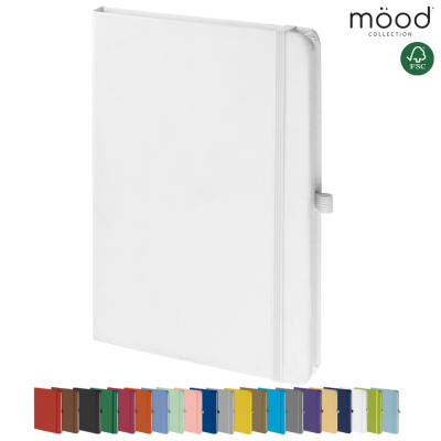 Picture of MOOD A5 FSC SOFT FEEL NOTE BOOK WHITE