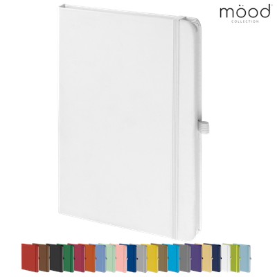 Picture of MOOD A5 FSC SOFT FEEL NOTE BOOK WHITE