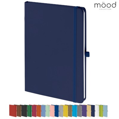 Picture of MOOD A5 FSC SOFT FEEL NOTE BOOK NAVY BLUE