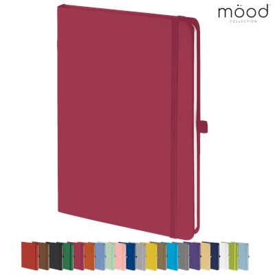 Picture of MOOD A5 FSC SOFT FEEL NOTE BOOK MAGENTA.