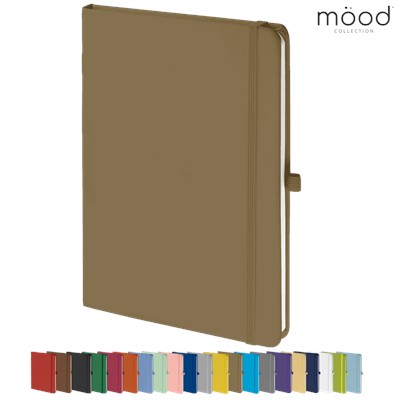 Picture of MOOD A5 FSC SOFT FEEL NOTE BOOK GOLD.