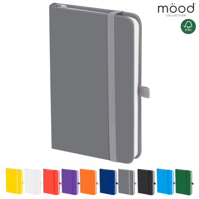 Picture of MOOD A6 FSC POCKET NOTE BOOK DARK GREY