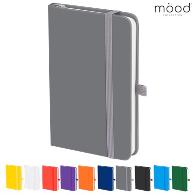 Picture of MOOD A6 FSC POCKET NOTE BOOK DARK GREY.