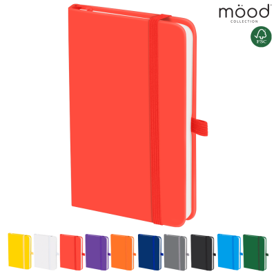 Picture of MOOD A6 FSC POCKET NOTE BOOK RED.