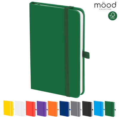 Picture of MOOD A6 FSC POCKET NOTE BOOK GREEN.