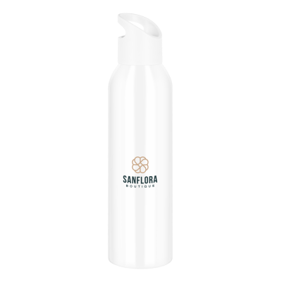 Picture of JET ALUMINIUM METAL WATER BOTTLE - 700ML WHITE.