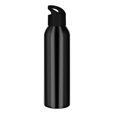 Picture of JET ALUMINIUM METAL WATER BOTTLE - 650ML BLACK