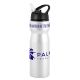 Picture of NOVA ALUMINIUM METAL WATER BOTTLE with Flip Sipper Lid - 750Ml Silver