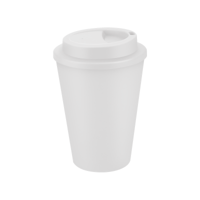 Picture of METRO DOUBLE WALLED COFFEE CUP - 350ML WHITE.