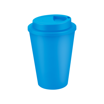 Picture of METRO DOUBLE WALLED COFFEE CUP - 350ML LIGHT BLUE.