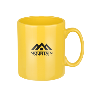 Picture of VIENNA CERAMIC POTTERY MUG - 330ML YELLOW