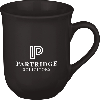 Picture of WELLINGTON CERAMIC POTTERY MUG - 270ML BLACK.